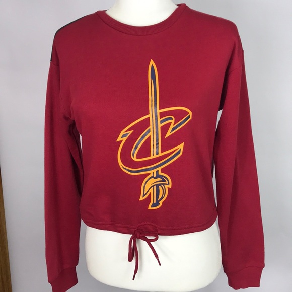 NBA Tops - NBA Crop Top Cleveland Cavs
